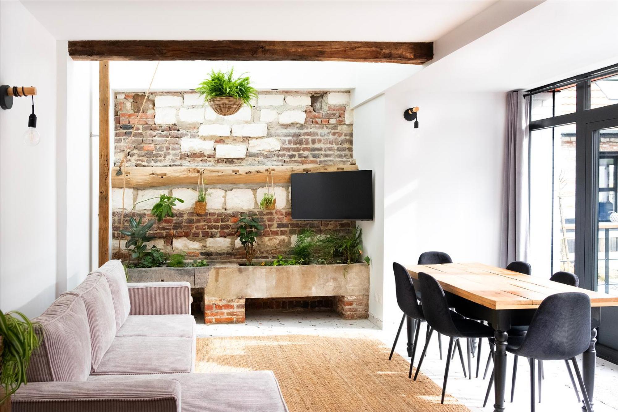 La Ferme 1802 Apartment Sainghin-en-Melantois Luaran gambar